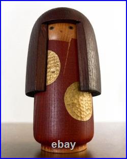 Sekiguchi Sansaku Kokeshi Doll Vintage Rare Wooden Japanese Craft Doll