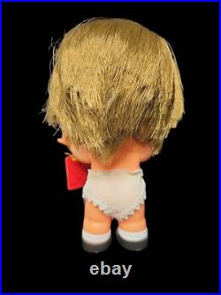 Sekiguchi Soft Vinyl Doll 6 Rare Original Outfit Tag Moveable Arms Sekiguchi Soft Vinyl Doll 6 Rare Original Outfit Tag Moveable Arms