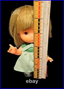Sekiguchi Soft Vinyl Doll 6 Rare Original Outfit Tag Moveable Arms Sekiguchi Soft Vinyl Doll 6 Rare Original Outfit Tag Moveable Arms
