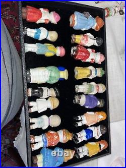Set of 18 Antique Bisque Japan Dolls