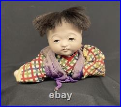 Shoken Saitoukou Ichimatsu Baby Boy Doll Japanese Vintage (Syowa Period)