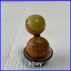 Showa Retro Swaying Kokeshi Doll Miniatures 4 Piece Set Handcrafted Vintage