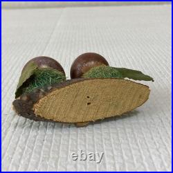 Showa Retro Swaying Kokeshi Doll Miniatures 4 Piece Set Handcrafted Vintage