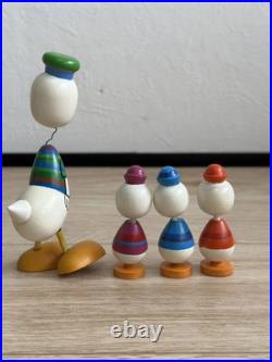 Showa Retro Vintage Disney Character Manga Kokeshi Dolls 13 Figures Japan F/S