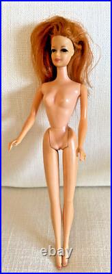 Stacie Vintage Barbie Doll Red Hair Twist and Turn TNT 1966 Japan Mattel