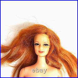 Stacie Vintage Barbie Doll Red Hair Twist and Turn TNT 1966 Japan Mattel