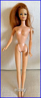 Stacie Vintage Barbie Doll Red Hair Twist and Turn TNT 1966 Japan Mattel