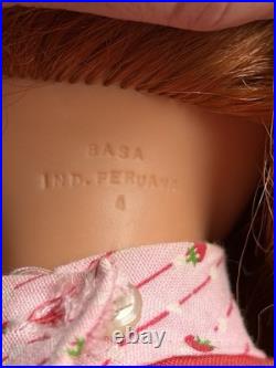 Strawberry shortcake vintage Rare Doll From Peru Made In Japan