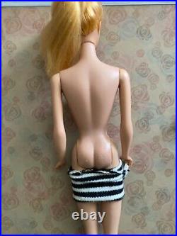 Stunning1960's Vintage #4/5 All Original Blonde Ponytail Barbie Doll Japan