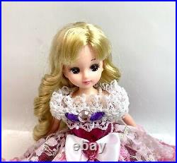 TAKARATOMY Licca Chan Dreaming Princess Pink Glitter Licca Chan doll JAPAN fedex
