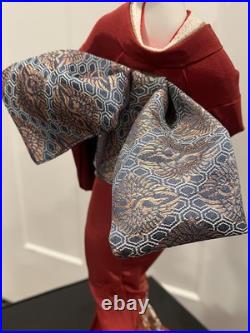 TWO Vintage Japanese Geisha Doll Traditional Style Sukiyo Dolls