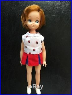 Takara 1st Generation Kurumi chan Doll Licca Rika Friend Vintage Japan HTF