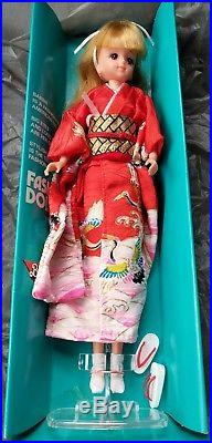 Takara Barbie Fashion Doll with Kimono in Original Box Foreign Issue Japan Vintage