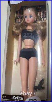 Takara Jenny Friend Erika Doll 1980s Rare Vintage Underwear Heels Stand