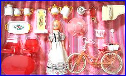Takara Pico chan, vintage Licca mini doll, 70s Japan Topper Dawn, rare gift set
