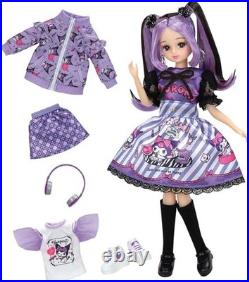 Takara Tomy Licca-chan Kuromi My Melody Bundle Sanrio Doll Set