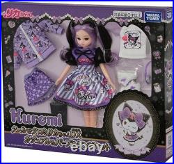 Takara Tomy Licca-chan Kuromi My Melody Bundle Sanrio Doll Set