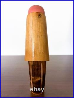 Takeda Masashi Kokeshi Doll Retro Cute Japanese Vintage Handmade Rare