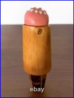 Takeda Masashi Kokeshi Doll Retro Cute Japanese Vintage Handmade Rare