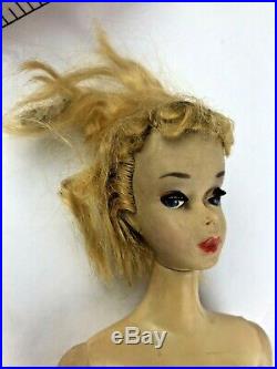Two Vintage Barbie Formals Ponytail Bubble cut Blonde's Japan AS IS