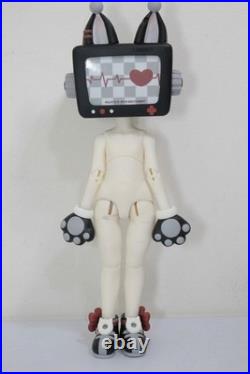 UF Doll X Autna CCTV Series CAT TV Black News Channel BJD For Adult Collectors