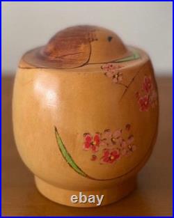 Umeyoshi Yamagishi Kokeshi Round Vintage Doll Model 11cm Rare Handcrafted