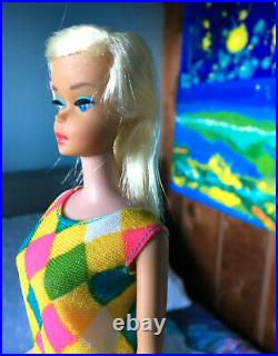 VERY VERY RARE Vintage PLATINUM Color Magic Barbie Factory ROOTED Prototype doll
