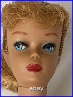 VINTAGE 0850 Barbie Blonde Ponytail doll ORIG STUNNING
