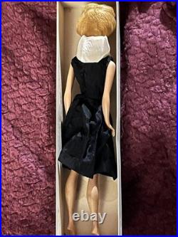 VINTAGE 1960's BARBIE BLONDE DOLL With ORIGINAL BOX BLACK DRESS JAPAN- NICE