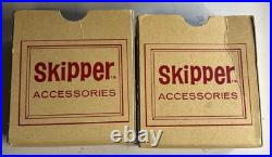 VINTAGE 1963 MATTEL BARBIE SKIPPER DOLL BRUNETTE Marked Japan Foot W Carry Case