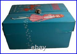 VINTAGE 1963 MATTEL BARBIE SKIPPER DOLL BRUNETTE Marked Japan Foot W Carry Case