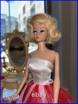 VINTAGE 1964 FASHION QUEEN BARBIE Doll withall Wigs Plus Rare Plat. BlondeGreat
