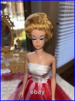 VINTAGE 1964 FASHION QUEEN BARBIE Doll withall Wigs Plus Rare Plat. BlondeGreat