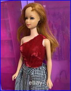 VINTAGE 1966 Stacie with titan hair. Bend And Snap Barbie Doll. Made In Japan