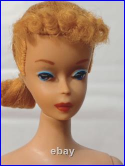 VINTAGE #4 PONYTAIL BARBIE #850 BLONDE in SOPHISTICATED LADY #993EXCELLENT VINTAGE #4 PONYTAIL BARBIE #850 BLONDE in SOPHISTICATED LADY #993EXCELLENT