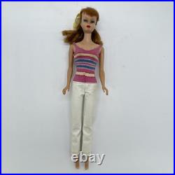 VINTAGE #5 PONYTAIL BARBIE with TITAN RED HAIR 1960's Read Description