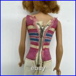 VINTAGE #5 PONYTAIL BARBIE with TITAN RED HAIR 1960's Read Description