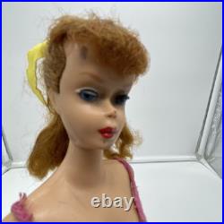 VINTAGE #5 PONYTAIL BARBIE with TITAN RED HAIR 1960's Read Description