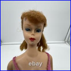 VINTAGE #5 PONYTAIL BARBIE with TITAN RED HAIR 1960's Read Description