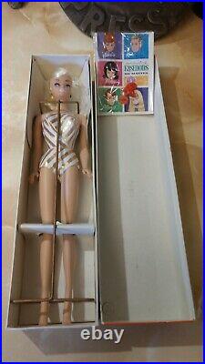 VINTAGE #850 1962 PLATINUM BLONDE PONYTAIL BARBIE New in Box Not played with