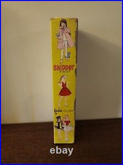 VINTAGE BARBIE 1963 SKiPPER DOLL NRFB WITH WRIST TAG ORIGINAL MATTEL #0950