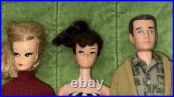 VINTAGE BARBIE DOLL #5 WITH CLOTHES LOT Uneeda Wendy Ken Midge & Case VINTAGE BARBIE DOLL #5 WITH CLOTHES LOT Uneeda Wendy Ken Midge & Case
