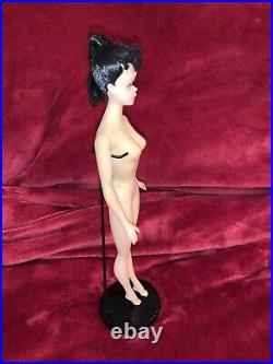 VINTAGE BARBIE Pedestal STAND FOR #3 #4 PONYTAIL BARBIE-VINTAGE/JAPAN-NO DOLLS