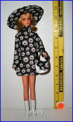 VINTAGE Barbie CUZ FRANCIE JAPAN STRAIGHT LEG DOLL MATTEL W MOD OOAK OUTFIT A8
