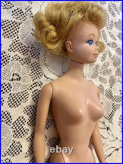 VINTAGE Barbie MIDGE Doll Strawberry Blonde #860 Straight Leg withbox 1962 Mattel