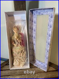 VINTAGE COLLECTION OF 10 TASSELTIQUES 11 TASSEL DOLL PARRAGON With BOXES (10E)