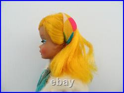 VINTAGE HIGH COLOR MAGIC BARBIE Blonde Yellow First Issue 1966 Mattel Japan