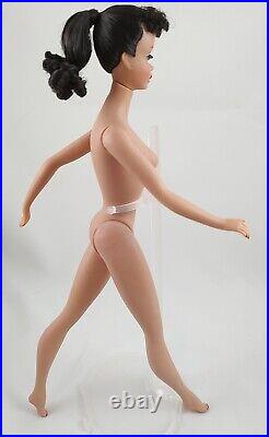 VINTAGE OOAK 1960s #4 BRUNETTE PONYTAIL BARBIE WITH HAND CRAFTED SUMMER OUTFIT
