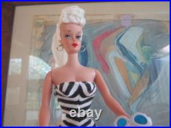 VINTAGE OOAK #5 PONYTAIL BARBIE With REROOTED Platinum Blonde Silk Hair