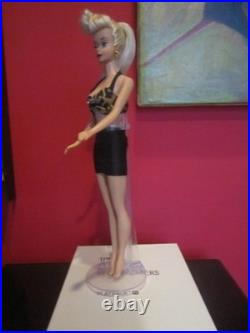 VINTAGE OOAK #5 PONYTAIL BARBIE With REROOTED Platinum Blonde Silk Hair WithOutfit